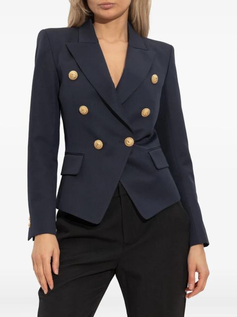 Balmain double-breasted blazer - Blue