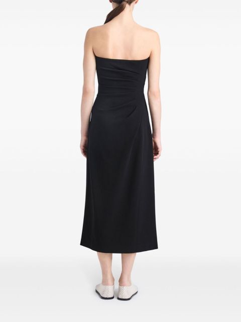 Proenza Schouler strapless crepe midi dress - Black