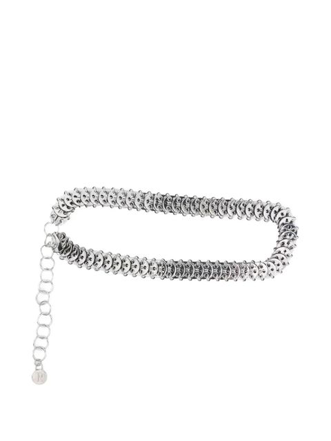 Rabanne coin-link belt - Silver - zdjęcie produktu nr 1