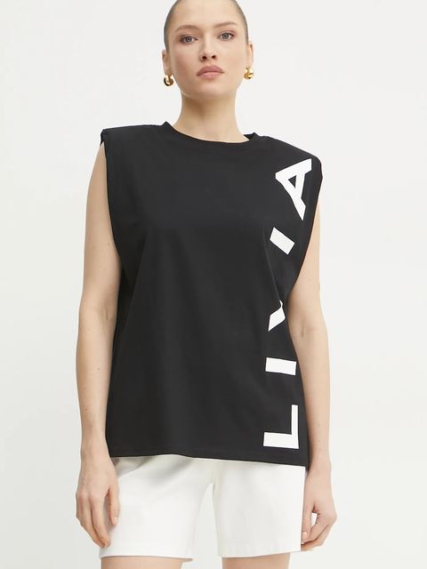 Liviana Conti top bawełniany