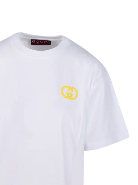 Gucci Interlocking-G logo-detail T-shirt - White