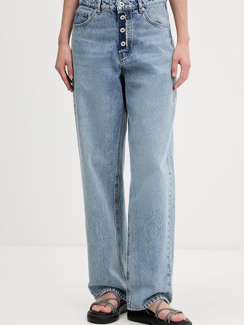 HUGO Blue jeansy loose damskie Leni_8_B - zdjęcie produktu nr 1