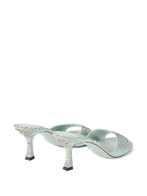 Jimmy Choo 70mm Skye mules - Green