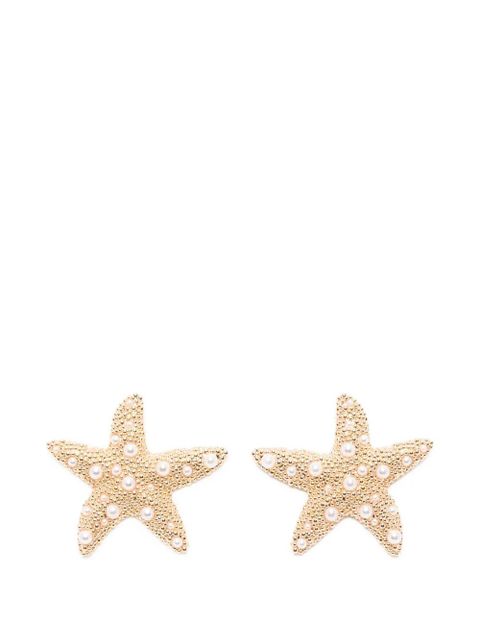 Self-Portrait sea-star earrings - Gold - zdjęcie produktu nr 1