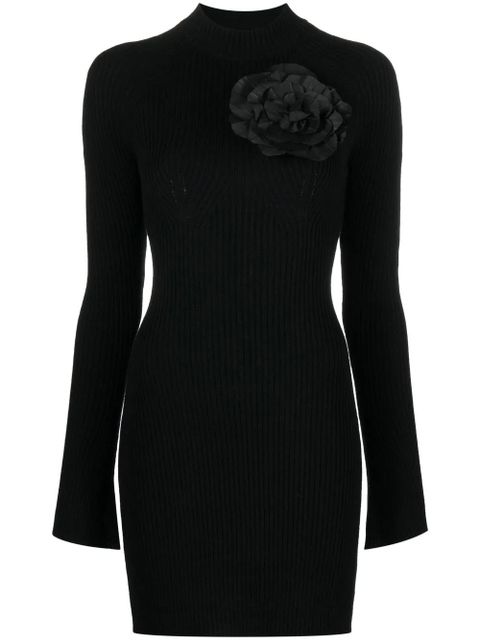Blumarine cut-out wool mini dress - Black - zdjęcie produktu nr 1