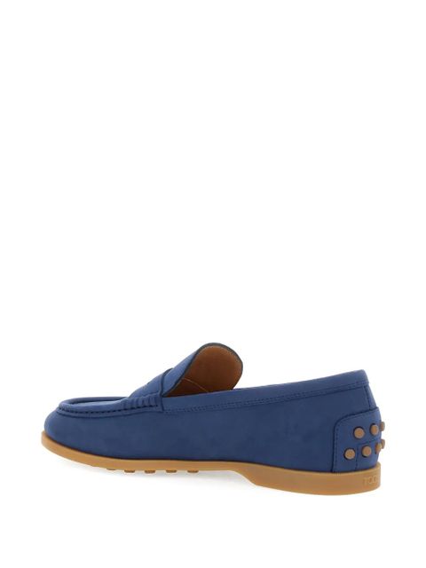 Tod's penny-detail loafers - Blue