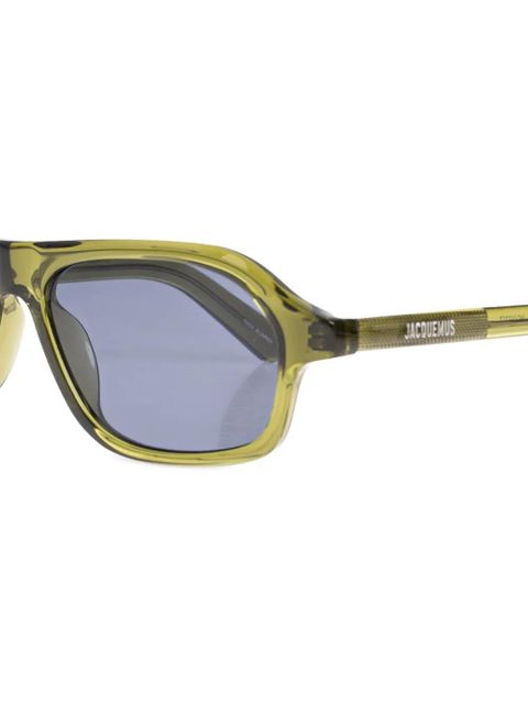 Jacquemus round-frame sunglasses - Green - zdjęcie produktu nr 2