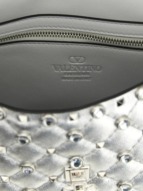 Valentino Garavani Rockstud Spike shoulder bag - Silver