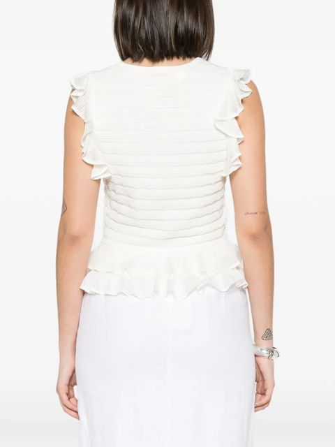ZIMMERMANN Luna top - White