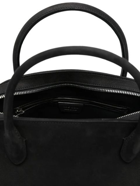 The Row Agnes 12 top-handle tote bag - Black