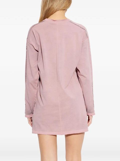 Diesel D-Aliene long-sleeve mini dress - Pink