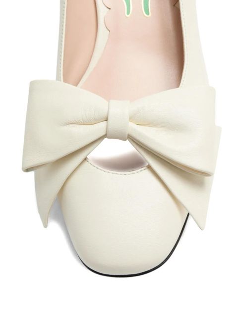 Valentino Garavani 45mm Bowow pumps - Neutrals