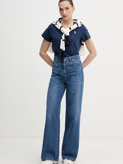 U.S. Polo Assn. t-shirt bawełniany V-NECK - zdjęcie produktu nr 1