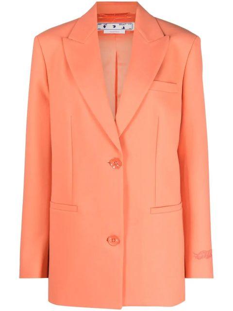 Off-White Tomboy single-breasted blazer - Orange - zdjęcie produktu nr 1