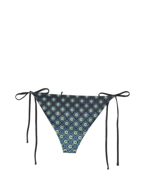 Casablanca monogram bikini bottom - Black - zdjęcie produktu nr 2