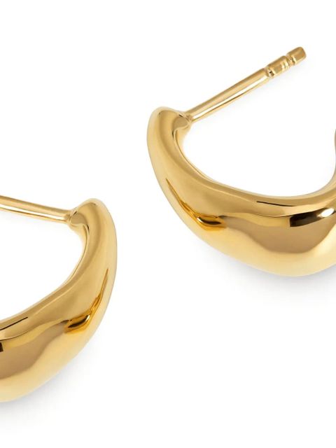 Monica Vinader small Antica hoops - Gold - zdjęcie produktu nr 2