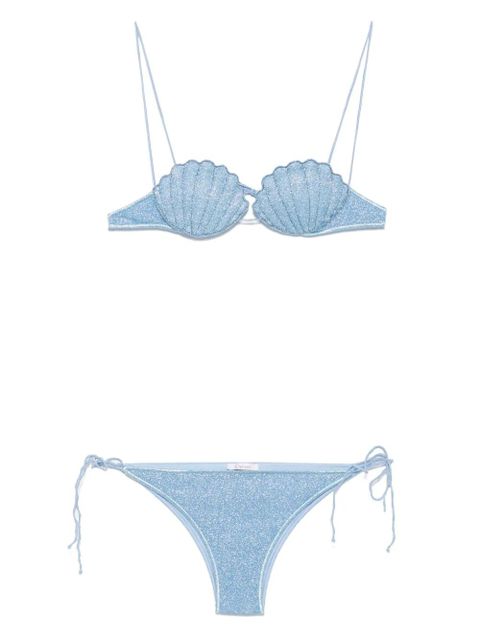 Oséree Lumière Shell bikini set - Blue - zdjęcie produktu nr 1