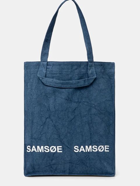 Samsoe Samsoe torebka bawełniana SALUCCA - zdjęcie produktu nr 2