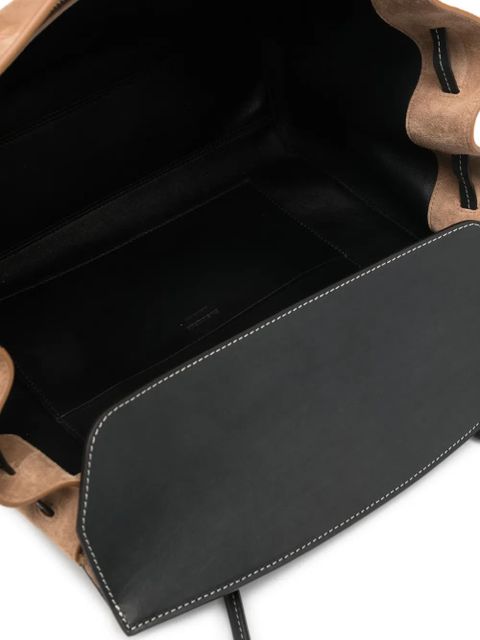 Jil Sander leather tote bag - Neutrals