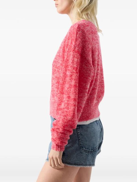 American Vintage Nuggy round-neck wool jumper - Red