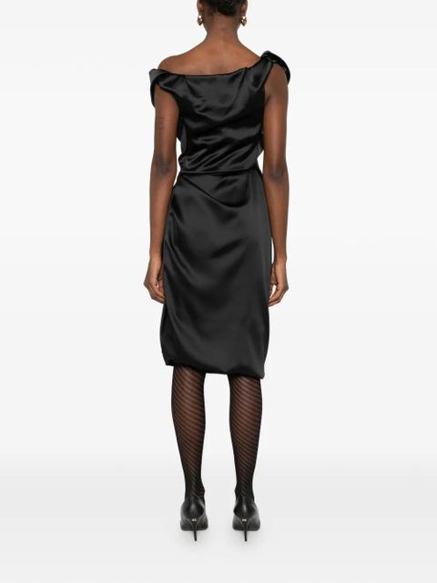 Vivienne Westwood Ginnie Amber midi dress - Black