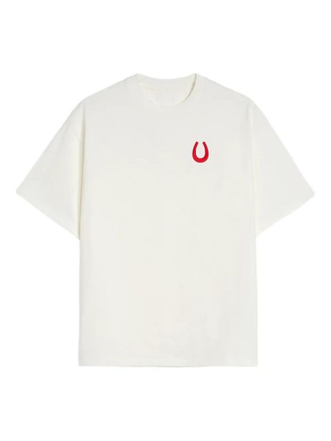 Jil Sander crew-neck embroidered T-shirt - Neutrals - zdjęcie produktu nr 1