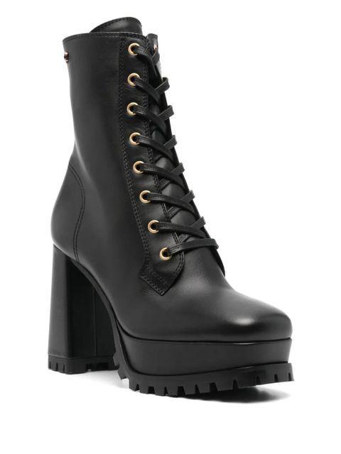 Gianvito Rossi 110mm leather boots - Black - zdjęcie produktu nr 2