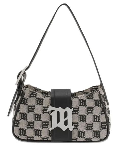 MISBHV monogram-jacquard mini bag - Grey - zdjęcie produktu nr 1