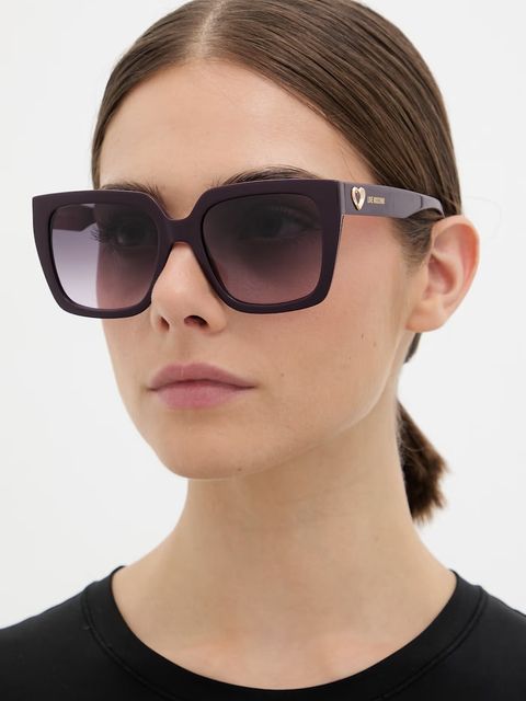 Love Moschino okulary przeciwsłoneczne kwadratowe damskie - zdjęcie produktu nr 2