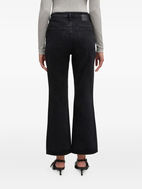 GANNI flared jeans - Black