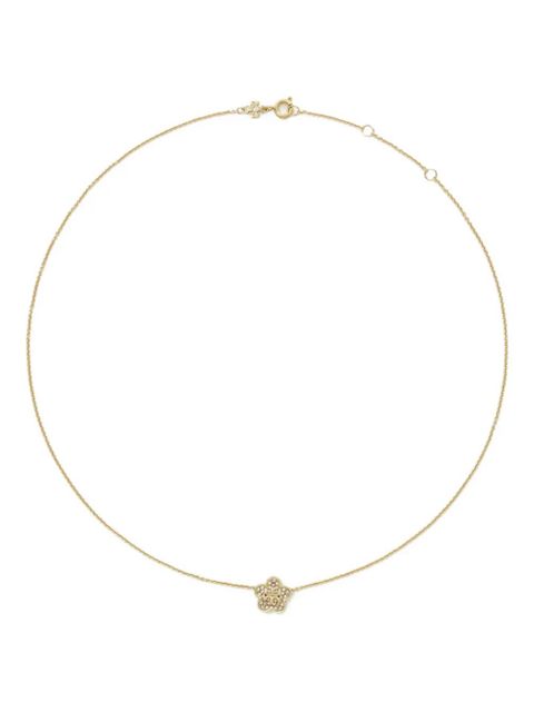 Tory Burch Forget Me Not pavé pendant necklace - Gold - zdjęcie produktu nr 1