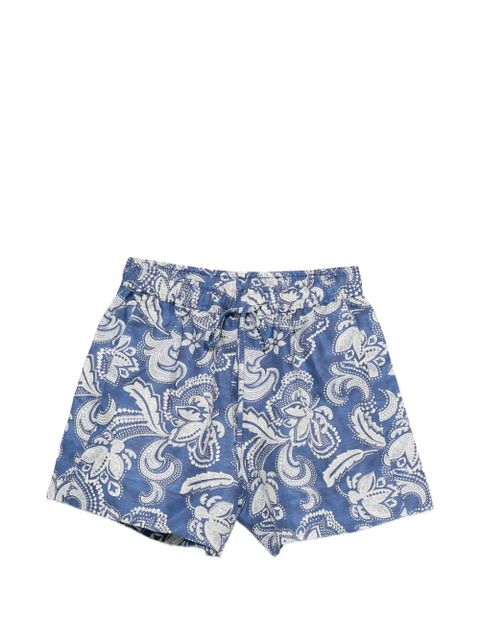 SANDRO paisley-print shorts - Blue - zdjęcie produktu nr 1