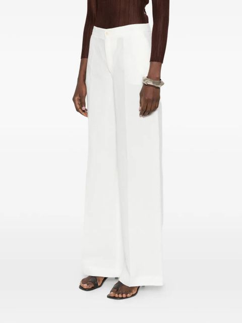 TWINSET wide -eg trousers - White