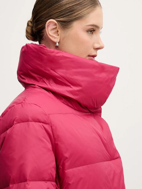 United Colors of Benetton kurtka puchowa kolor różowy zimowa 2NIWDN08X