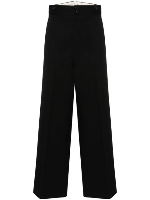 Maison Margiela Cavalry straight-leg trousers - Black - zdjęcie produktu nr 1