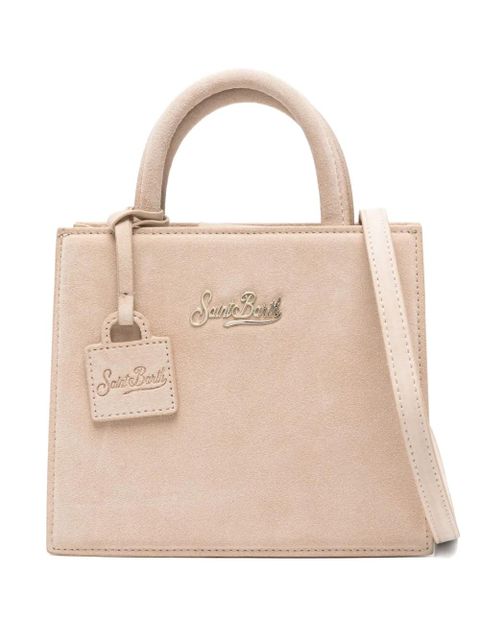 MC2 Saint Barth mini Shop suede tote bag - Neutrals - zdjęcie produktu nr 1