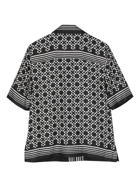 Simkhai Koda satin shirt - Black - zdjęcie produktu nr 2