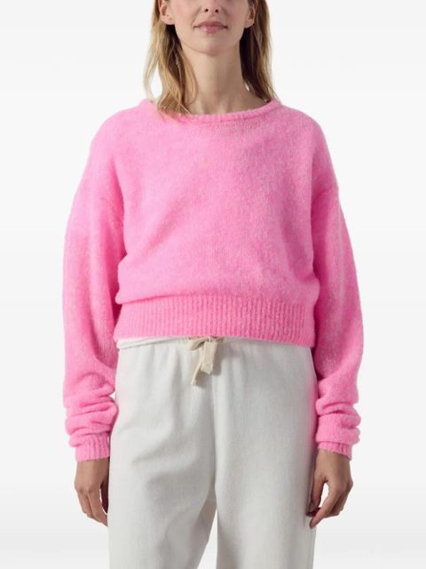American Vintage Nuggy mélange sweater - Pink