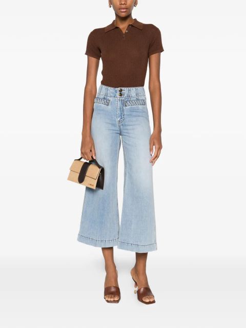 ZIMMERMANN Wanderlust buttoned jeans - Blue - zdjęcie produktu nr 2
