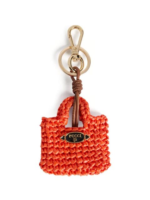 PUCCI mini bag charm - Orange - zdjęcie produktu nr 1