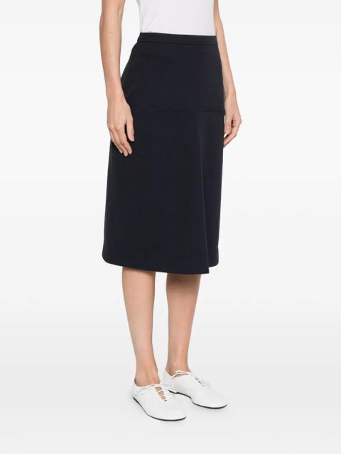 Jil Sander panelled skirt - Blue