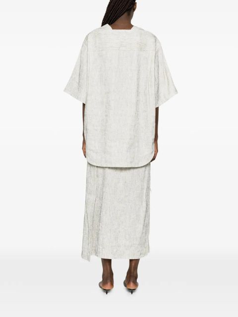 The Row short-sleeves top - Grey