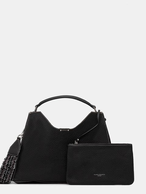 Gianni Chiarini torebka skórzana kolor czarny BS.10566.RNGDBL