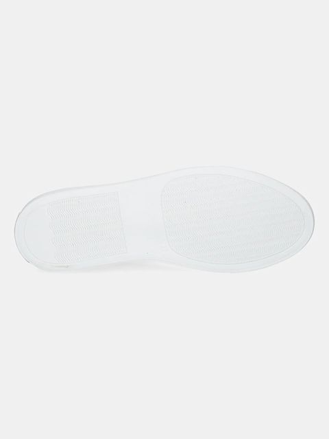 Common Projects sneakersy skórzane Achilles Shiny damskie kolor srebrny 6185