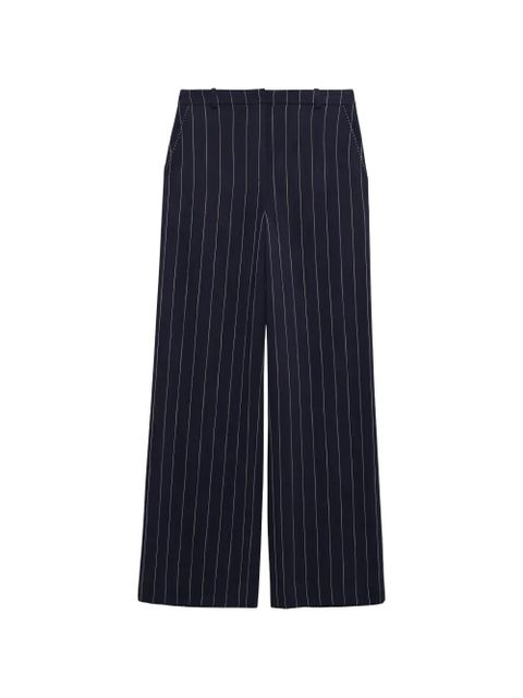 Simkhai pinstripe-patterned trousers - Blue - zdjęcie produktu nr 1