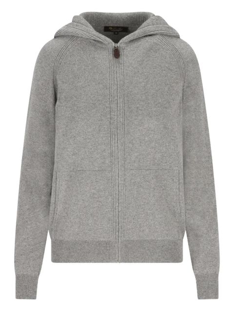 Loro Piana Merano knitted bomber jacket - Grey - zdjęcie produktu nr 1