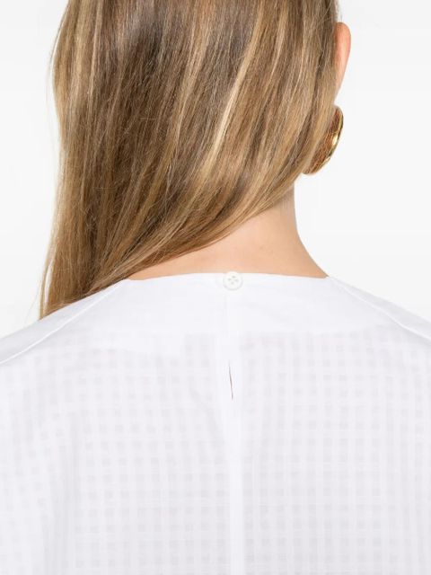 Jil Sander short-sleeve blouse - White