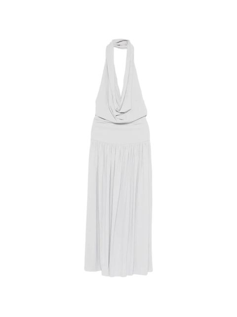Aya Muse Spoe pleated midi dress - Grey - zdjęcie produktu nr 1