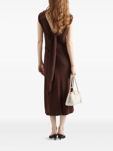 Prada crepe dress - Brown