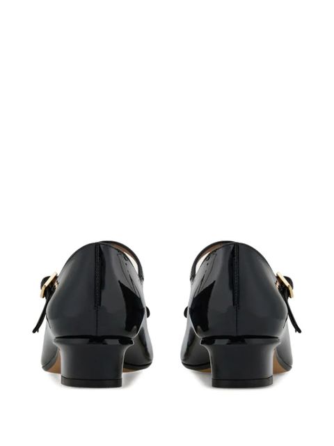 Ferragamo 30mm Vara bow-detail Mary Jane pumps - Black